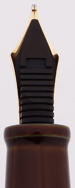 Nakaya Portable Writer - Heki-tamenuri, 14k Broad Nib (Near